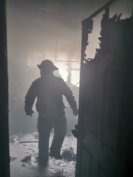 Incendio en la colonia Anzures. FOTO: Isidro Corro/ EL UNIVERSAL/