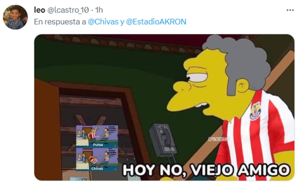 Chivas recibe  memes tras victoria sobre el Necaxa