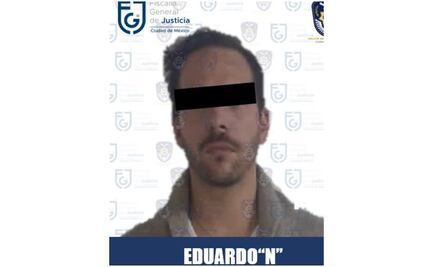 Detienen a Eduardo "N", acusado de violación por la actriz Daniela Berriel