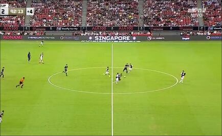 Harry Kane anota golazo de media cancha ante la Juventus