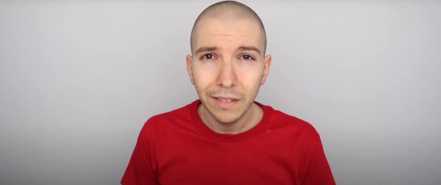 Nicholas Perry, conocido como Nikocado Avocado, impactó a la comunidad de YouTube al revelar que perdió 113 kilogramos en secreto. Foto: Captura de pantalla