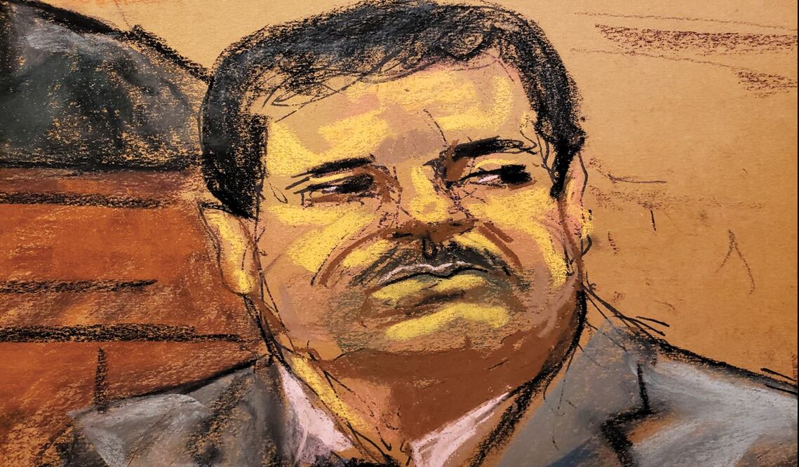 El Chapo, de 65 años e identificado con el número de prisionero 89914053 según el documento que presentó a la corte federal, pide un juicio por jurado nuevamente. Foto: archivo/EL UNIVERSAL