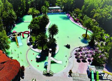 Balneario Agua Azul: alberca de olas y toboganes por 85 pesos