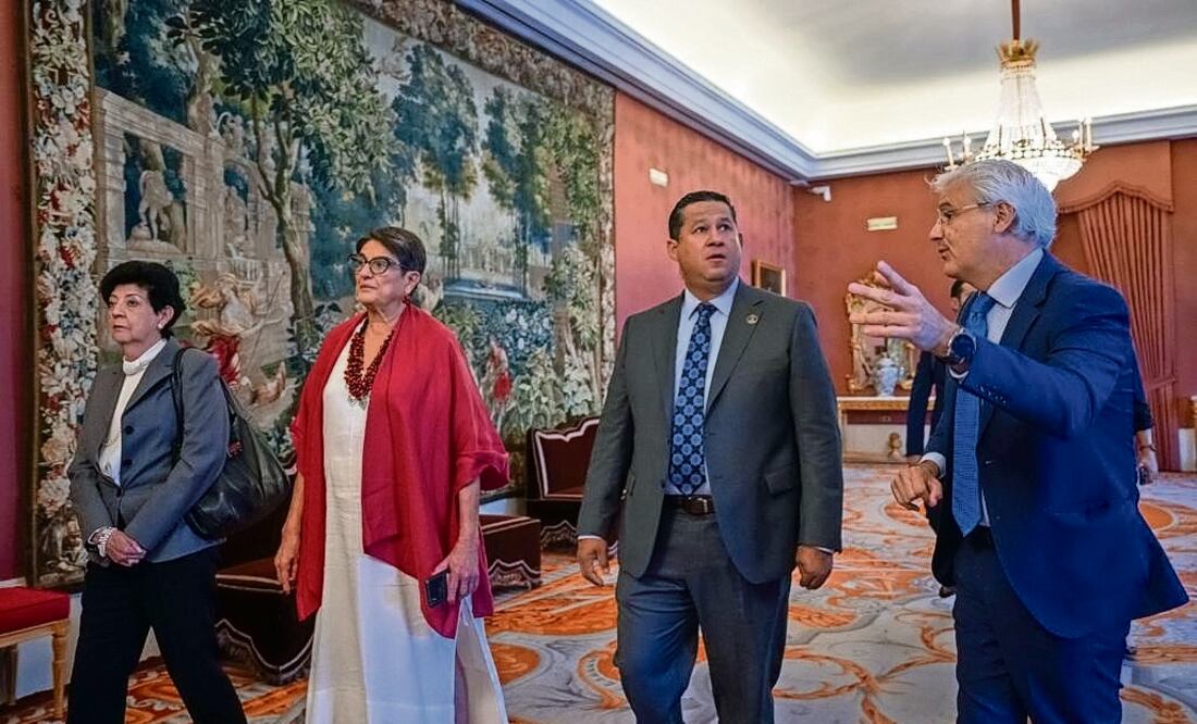 El gobernador Diego Sinhue Rodríguez Vallejo presentó a los directivos de empresas españolas el futuro innovador de Guanajuato.