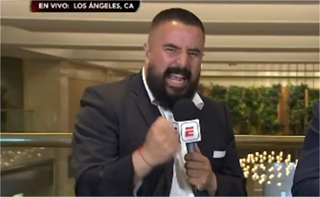 Álvaro Morales arremetió contra el 'Vasco' Aguirre. FOTO: Captura de video