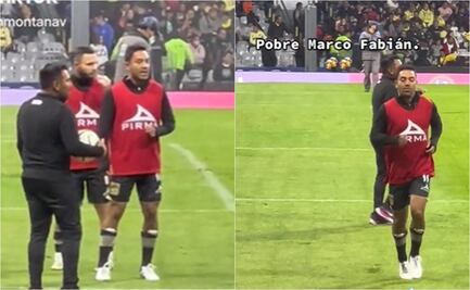 VIDEO: Aficionados del América se burlan de Marco Fabián: "Es agua no chela"