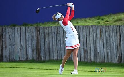París 2024: La mexicana Gaby López finaliza tercera en la primera ronda de golf