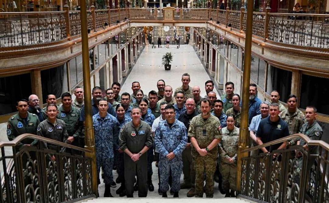 Conferencia Final de Planificación del Ejercicio Multinacional de Defensa Aérea “AMALGAM EAGLE 2025”. Foto: Especial