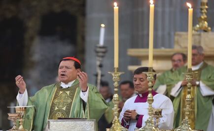 Norberto Rivera recuerda visita del Papa a México hace un año