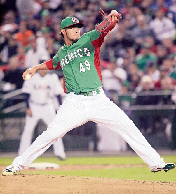 Yovani tendrá su segunda participación vistiendo la franela mexicana (ARCHIVO. EL UNIVERSAL)