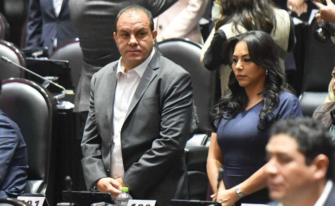 Cuauhtémoc Blanco, diputado de Morena, durante la sesión ordinaria de la Cámara de Diputados. Foto: Cuartoscuro