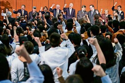 Graue pide alejar radicalismo del conflicto magisterial