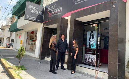 Apoya paro del 9 de marzo reconocido estilista en Michoacán; toda su plantilla es de mujeres