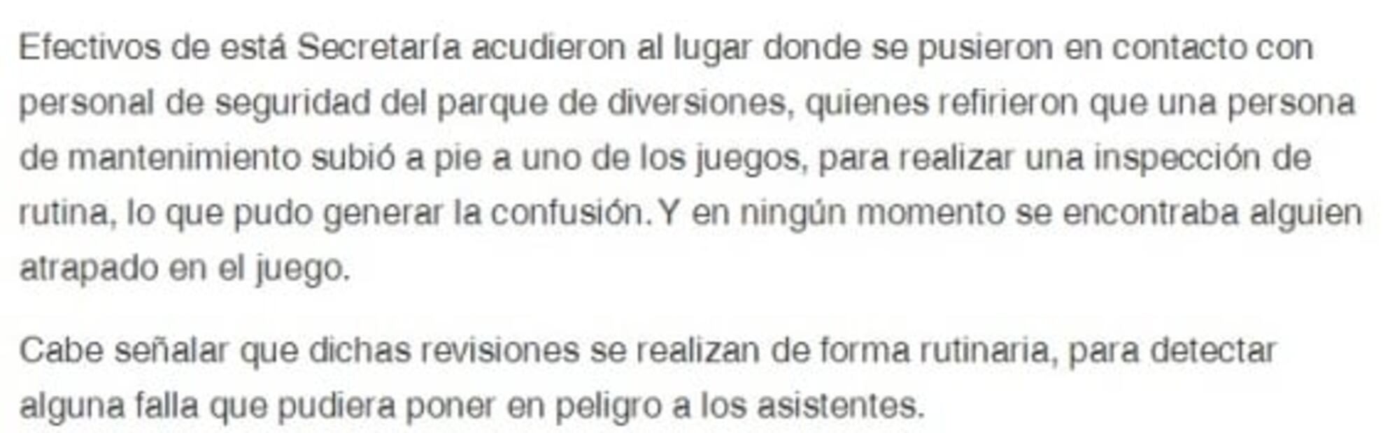 Dependencias "chocan" por posible falla en Superman de Six Flags