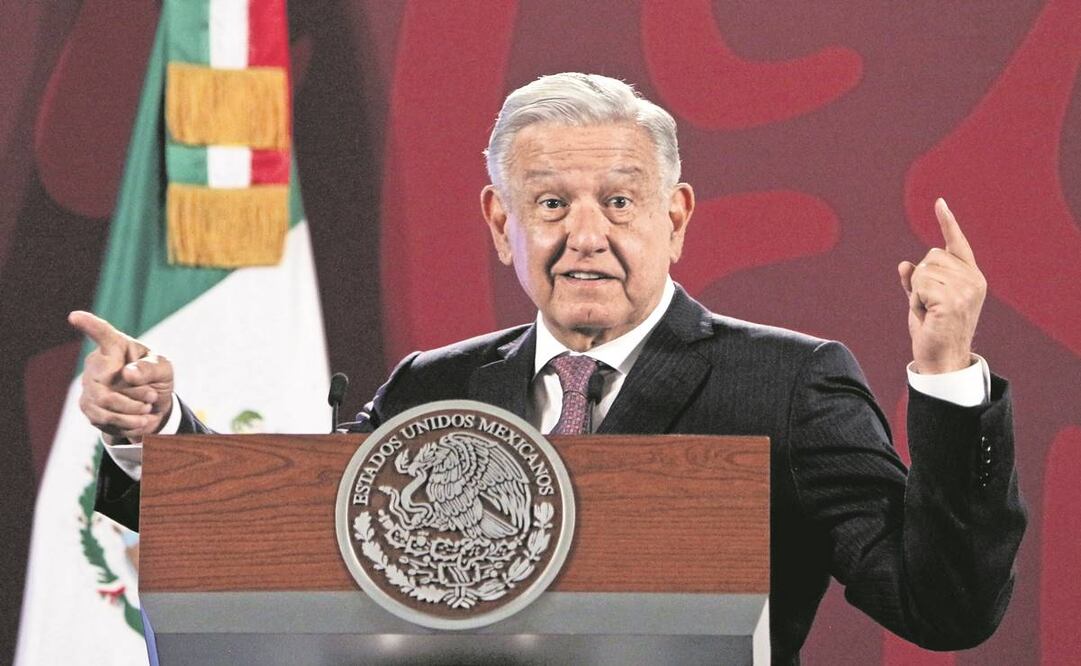 El Presidente aclaró que la propuesta tiene que ver con cuentas de grupos criminales. Foto: Ivonne Rodríguez/ EL UNIVERSAL