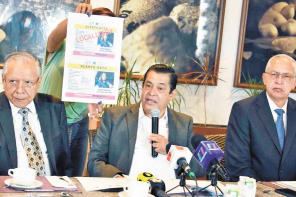 Célula de búsqueda. Juan Hugo de la Rosa dijo que Neza es el único municipio mexiquense que ya cuenta con una alerta propia. Foto/