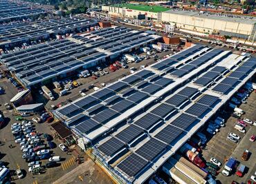 Energía generada por planta solar de la Central de Abasto sería usada en Trolebús y edificios de la zona
