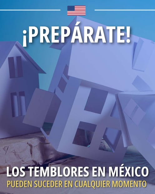 Embajada de EU alerta a sus ciudadanos en México por temblores que "pueden suceder en cualquier momento". Foto: X @USEmbassyMEX