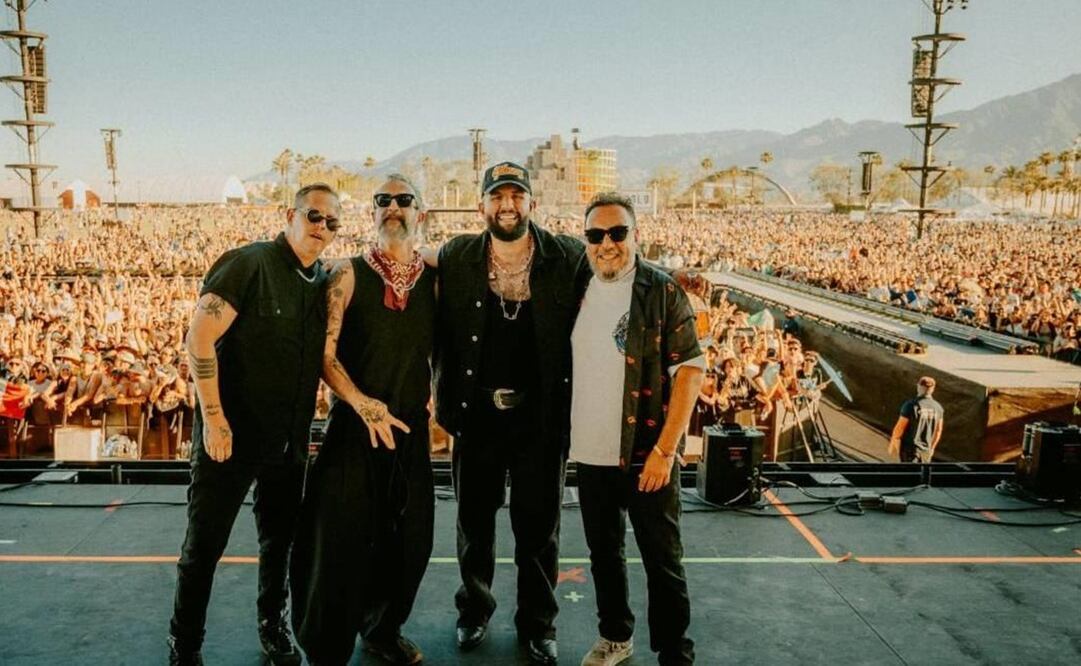 Los músicos hicieron resonar el festival estadounidense. Foto: Instagram