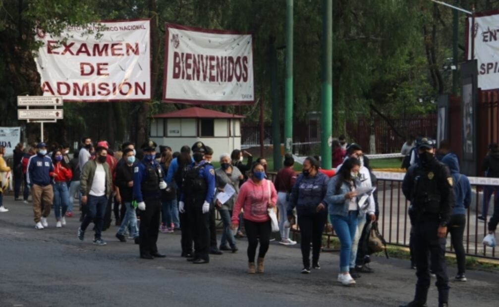 IPN se deslinda de aglomeraciones en examen Comipems