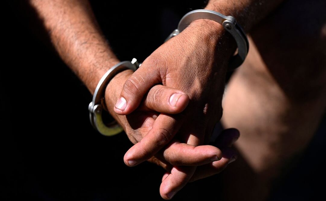 Detenidos. Foto: AFP