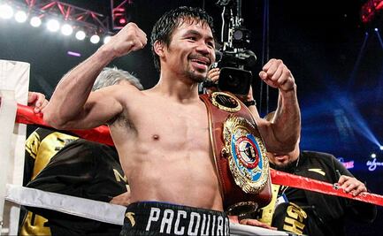 Manny Pacquiao ingresa al Salón de la Fama del Boxeo; el legendario peleador filipino ganó en 8 categorías