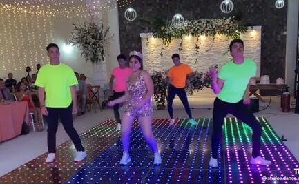 Video: chambelán baila mejor que la quinceañera y se roba la fiesta