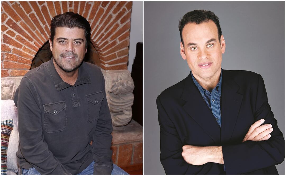 Jorge "El Burro" Van Rankin y David Faitelson. Fotos: Archivo