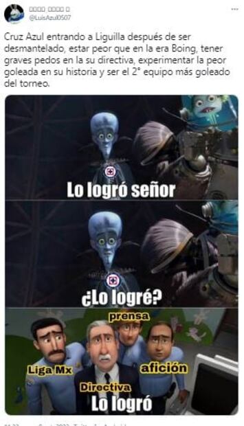 Los memes que dejó el pase de Cruz Azul a la Liguilla del Apertura 2022