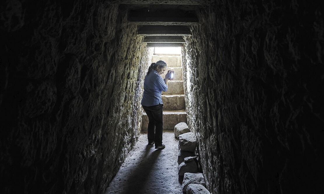 Zona arqueológica de Calakmul.
Foto: EL UNIVERSAL / Gabriel Pano