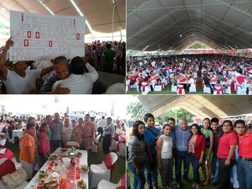 Alcalde veracruzano celebra cumpleaños con mega fiesta