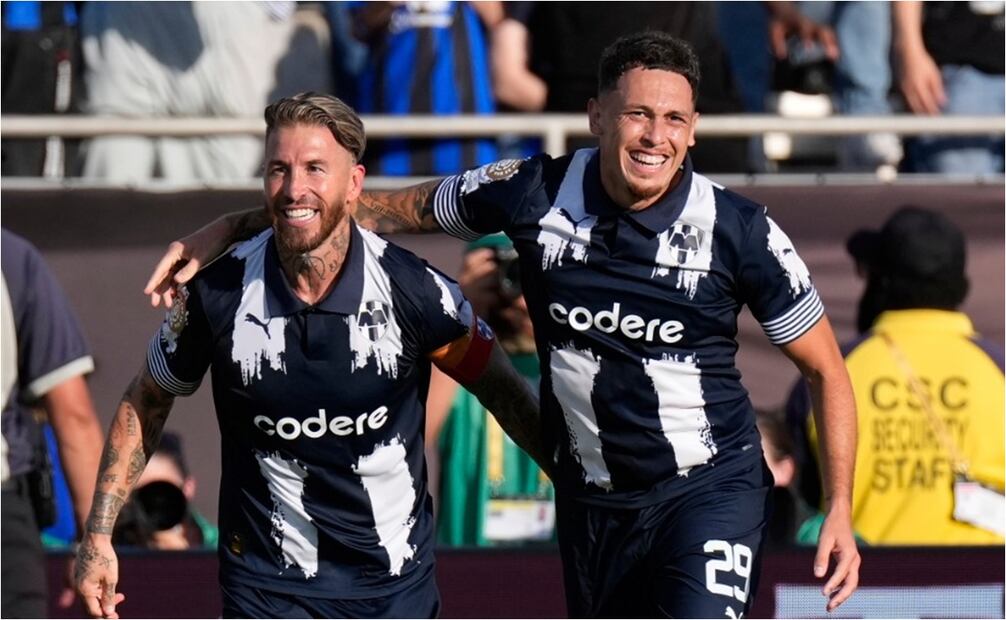 Monterrey durante su debut en el Mundial de Clubes ante el Inter de Milán - Foto: AP