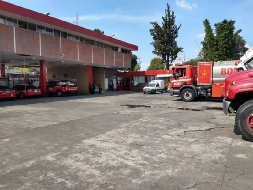 El edificio que alguna vez fue estación de bomberos