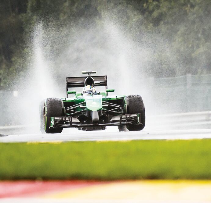 La escudería Caterham es una de las que quedó fuera de competencia al no poder solventar los altos costos en F1. Foto: ARCHIVO. EL UNIVERSAL