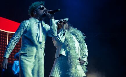 Show láser y nostalgia: la formula de Miranda! en el Pepsi Center