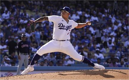 VIDEO: Julio Urías luce dominante y consigue su cuarta victoria con los Dodgers