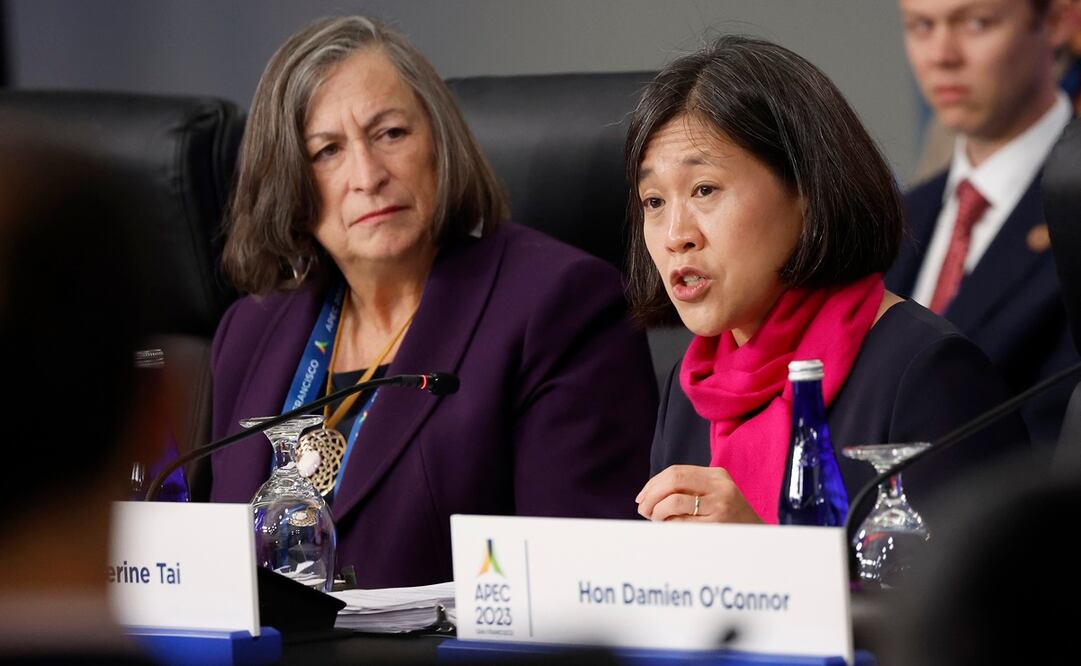 Katherine Tai, representante comercial de Estados Unidos. Foto: EFE