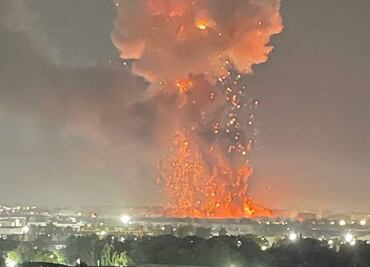 VIDEO: Fuerte explosión en inmediaciones de aeropuerto en Uzbekistán