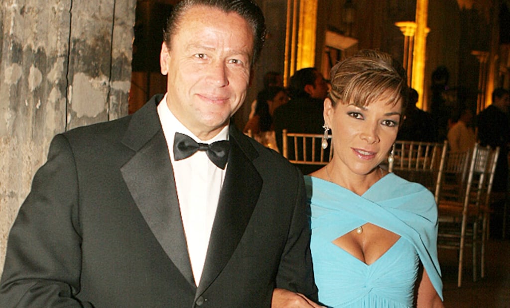 Alfredo Adame y Mary Paz Banquells se casaron en 1991 y se divorciaron en 2017.
Foto: EL UNIVERSAL, archivo