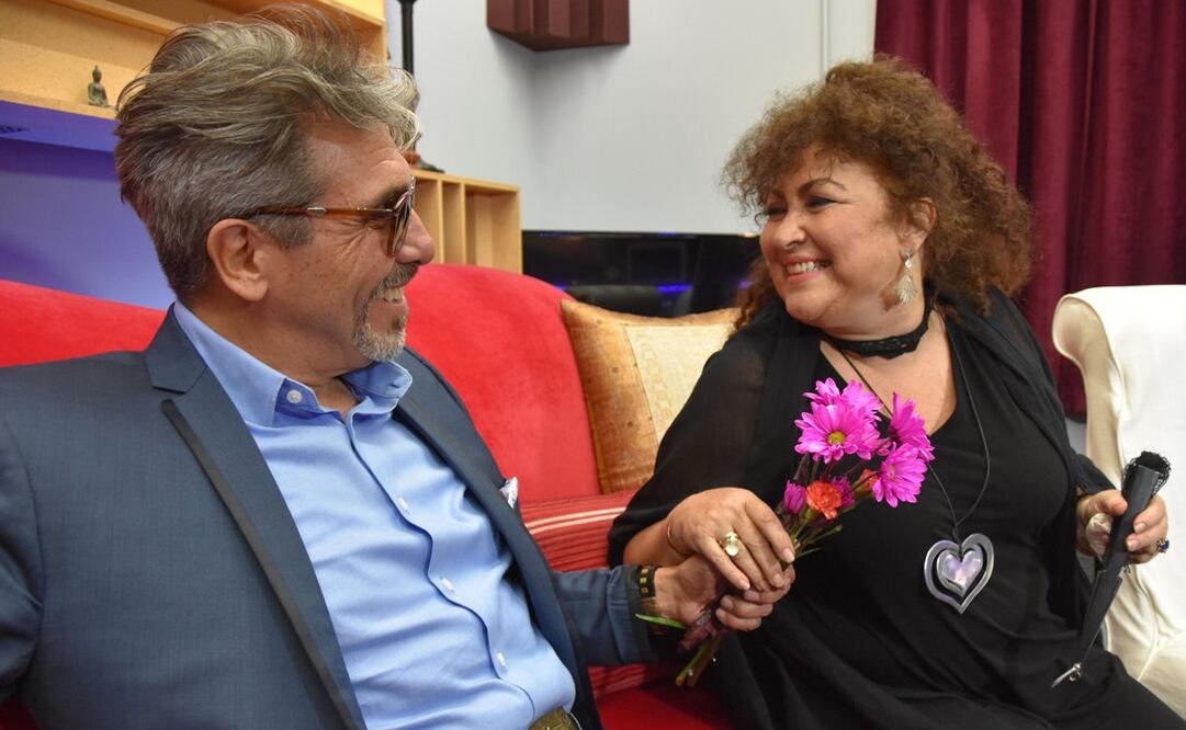 Diego Verdaguer y Amanda Miguel. Foto: Archivo EL UNIVERSAL 