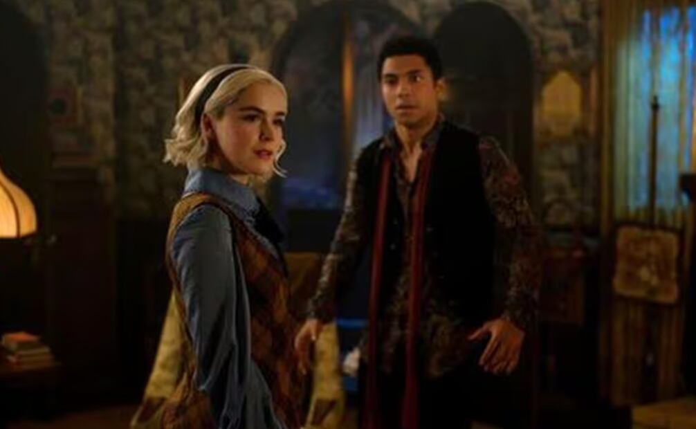 Chance saltó a la fama gracias a su papel en la serie de Netflix, "Sabrina". Foto: Netflix.