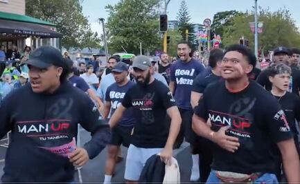 Interrumpen desfile del Orgullo en Nueva Zelanda; protestan con haka, una danza de guerra maorí
