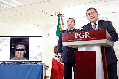 Detienen a "La Rana", acusado en la desaparición de los 43