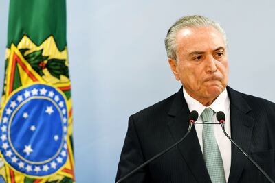 Fiscalía de Brasil acusa formalmente a Temer de obstruir investigación