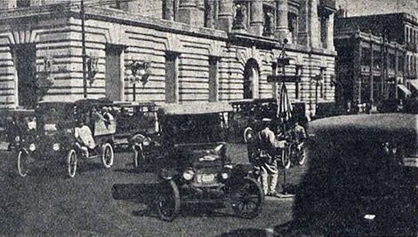 Semáforos, toda una novedad en los años 20