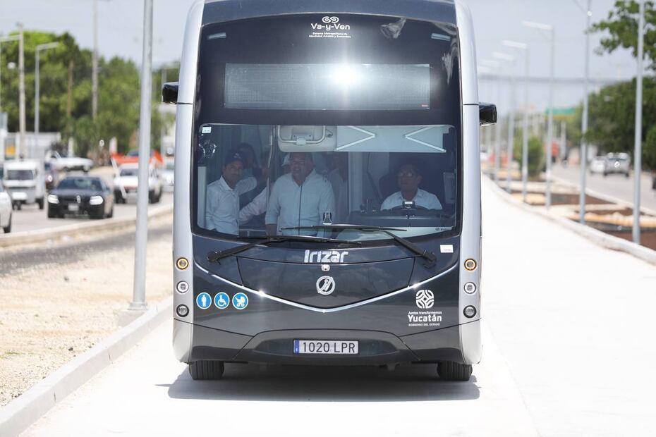Unidad de prueba del IE-TRAM. Foto: Twitter