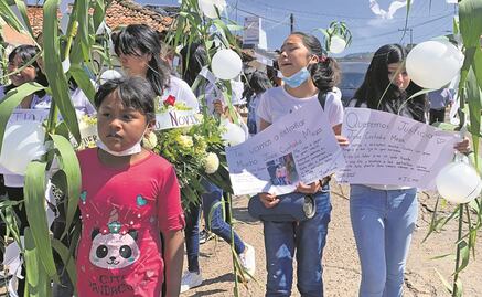 Un pueblo que exige justicia tras masacre en Michoacán