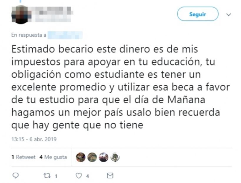 "Estimado becario", la discusión en redes sobre el destino de las becas de AMLO