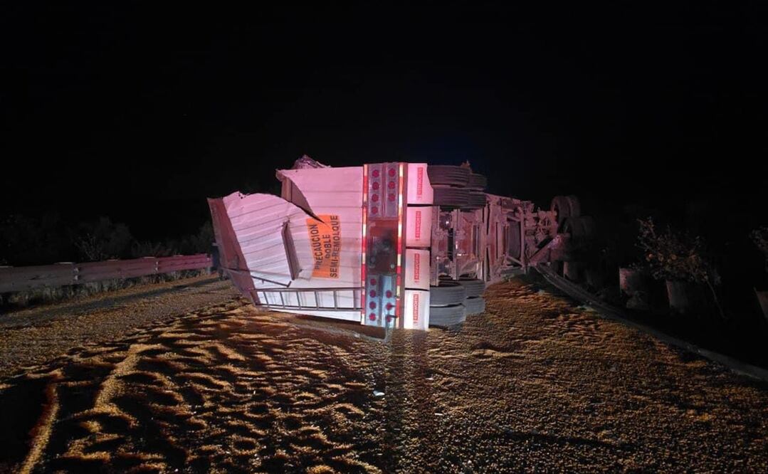 Accidente carretero en Zacatecas deja al menos 24 muertos. Foto: Especial