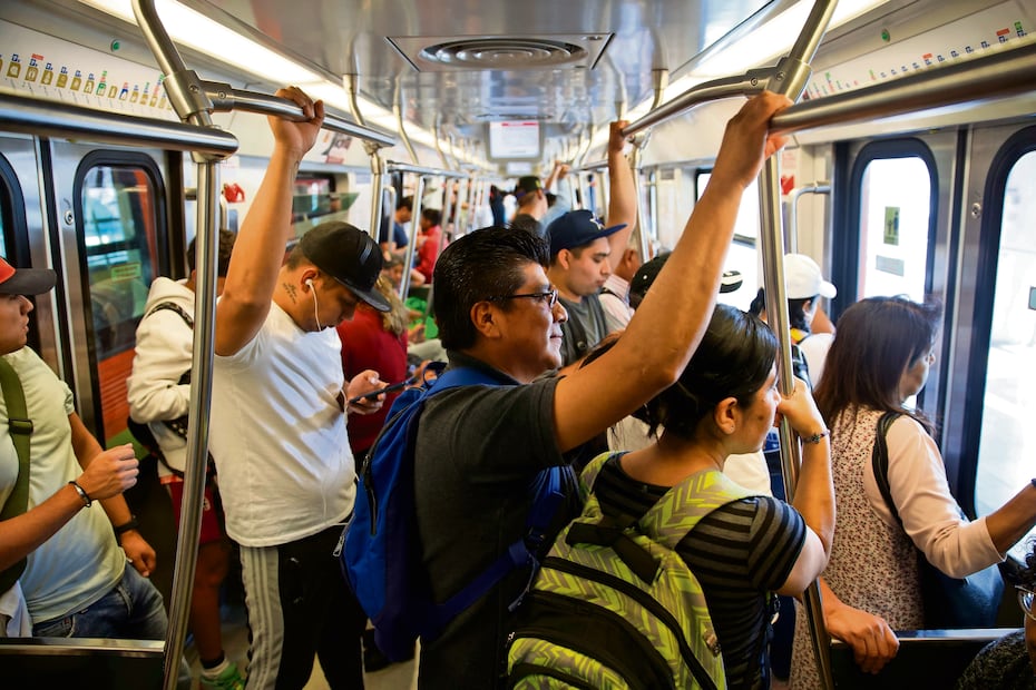 15 de julio de 2023. Ciudad de México. Reapertura de 5 estaciones del tramo elevado de la línea 12 del metro. Foto: Germán Espinosa / El Universal